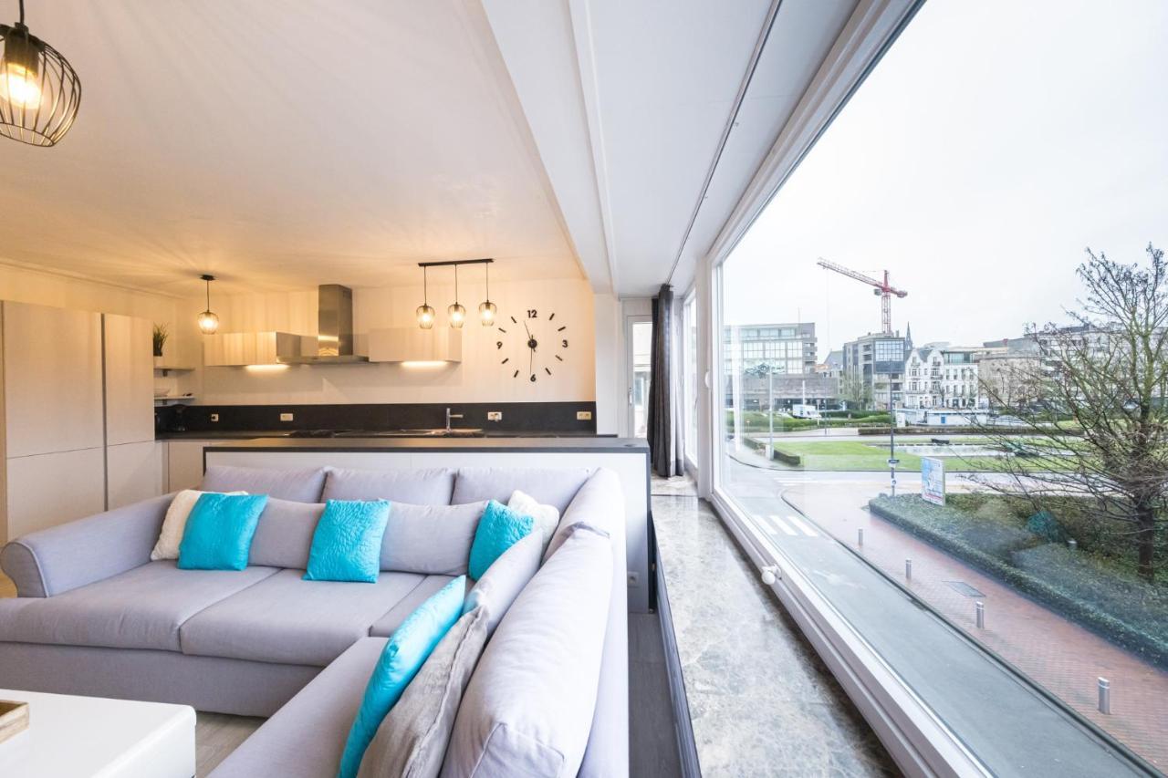 Ostend Center Parkview Apartment Free Parking Esterno foto